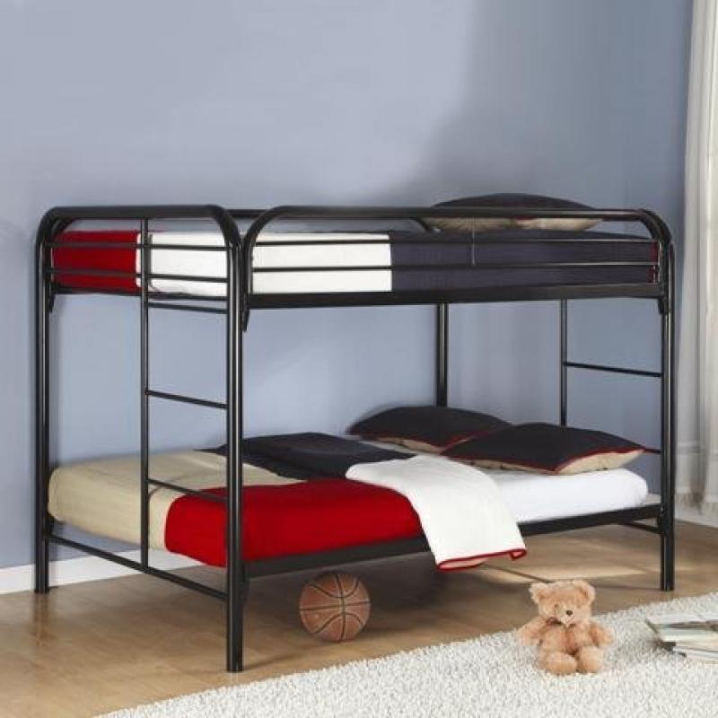 Coaster Fine Furniture 460056k Full Over Full Bunk Bed, Metal Black