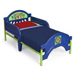 Delta Children Plastic Toddler Bed, Nickelodeon Ninja Turtles