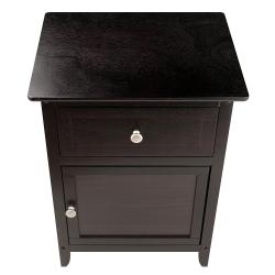 Winsome Wood Beechwood End/Accent Table, Espresso