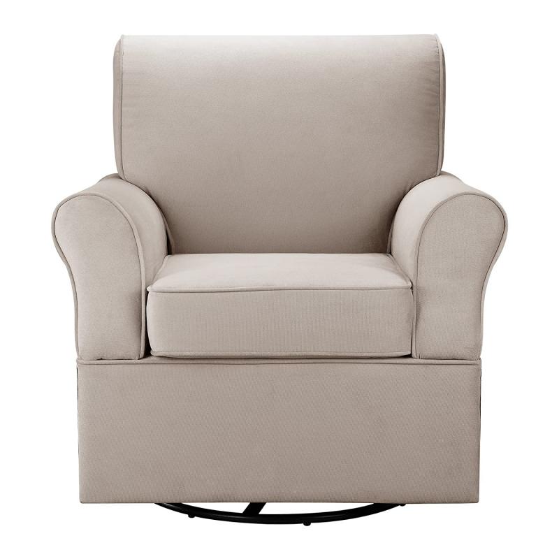 Baby Relax Swivel Glider and Ottoman, Comet Doe