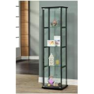 Coaster Home Furnishings 950171 Curio Cabinet, Black