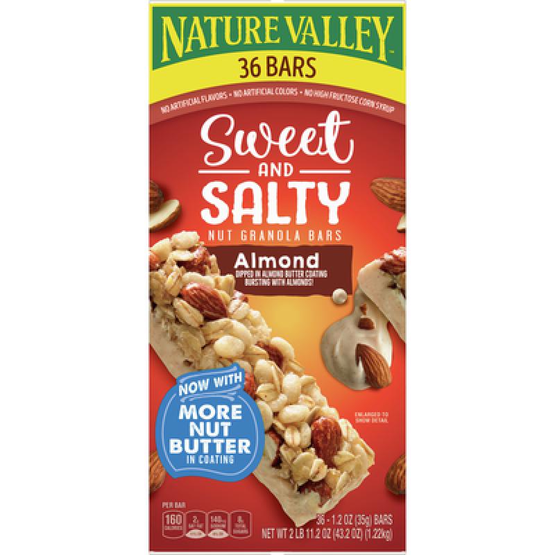 Nature Valley Sweet and Salty Nut Almond Granola Bars (36 ct.)