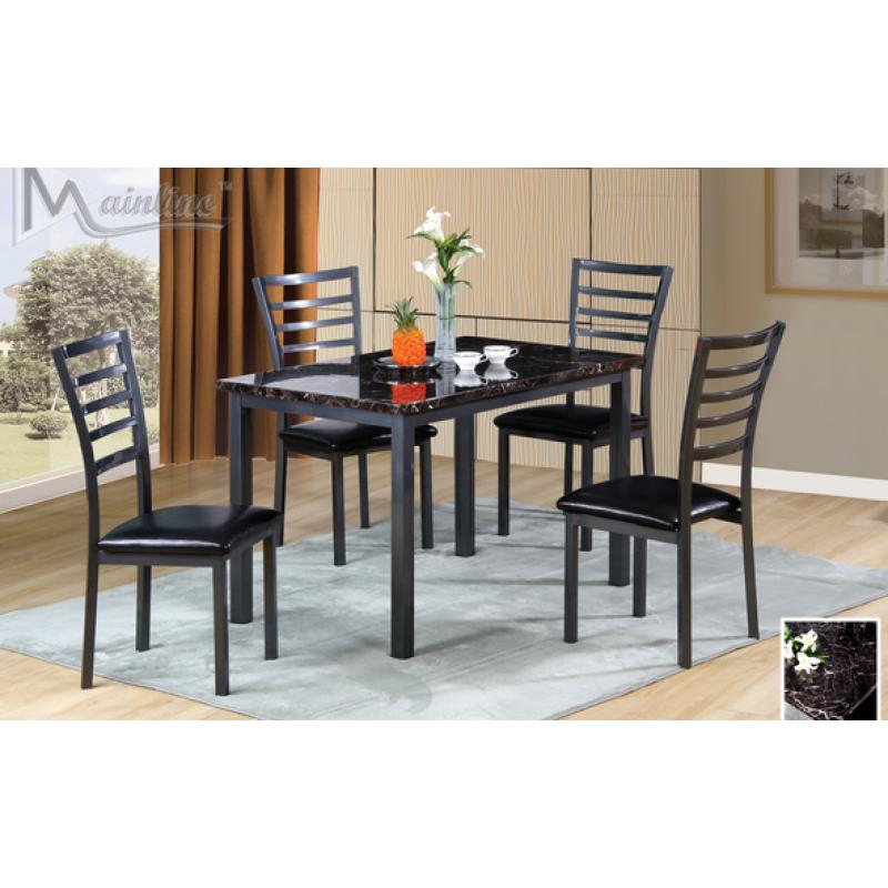 Mainline  Fairmont Table + 4 Chairs