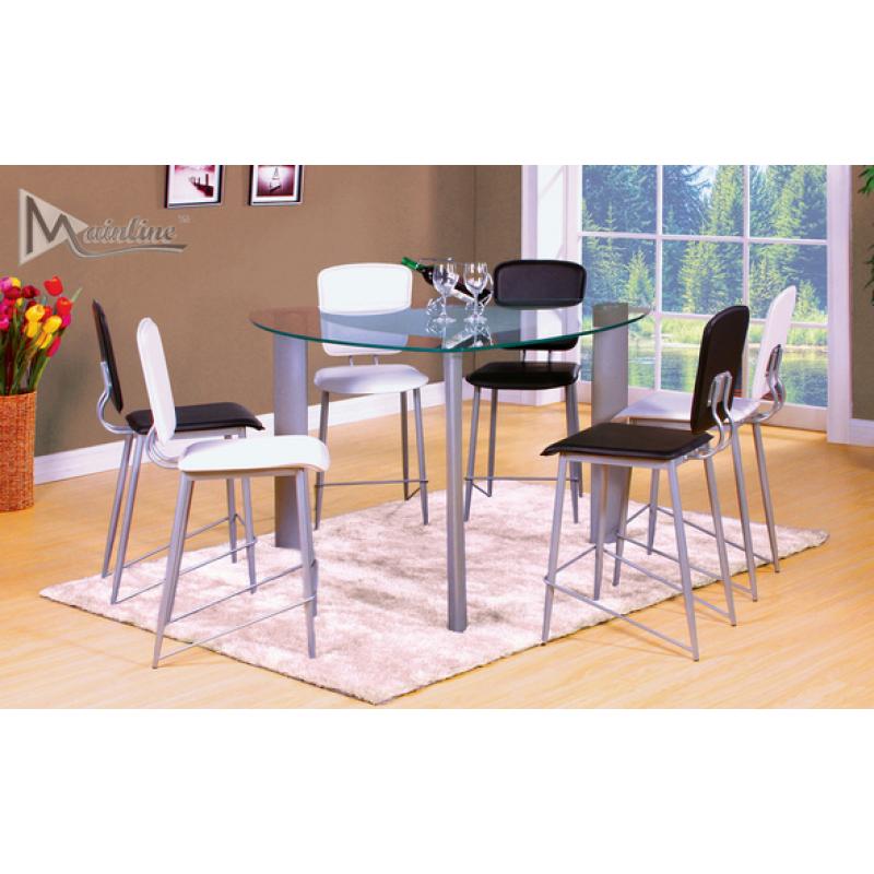 Mainline Delta Table + 6 chairs