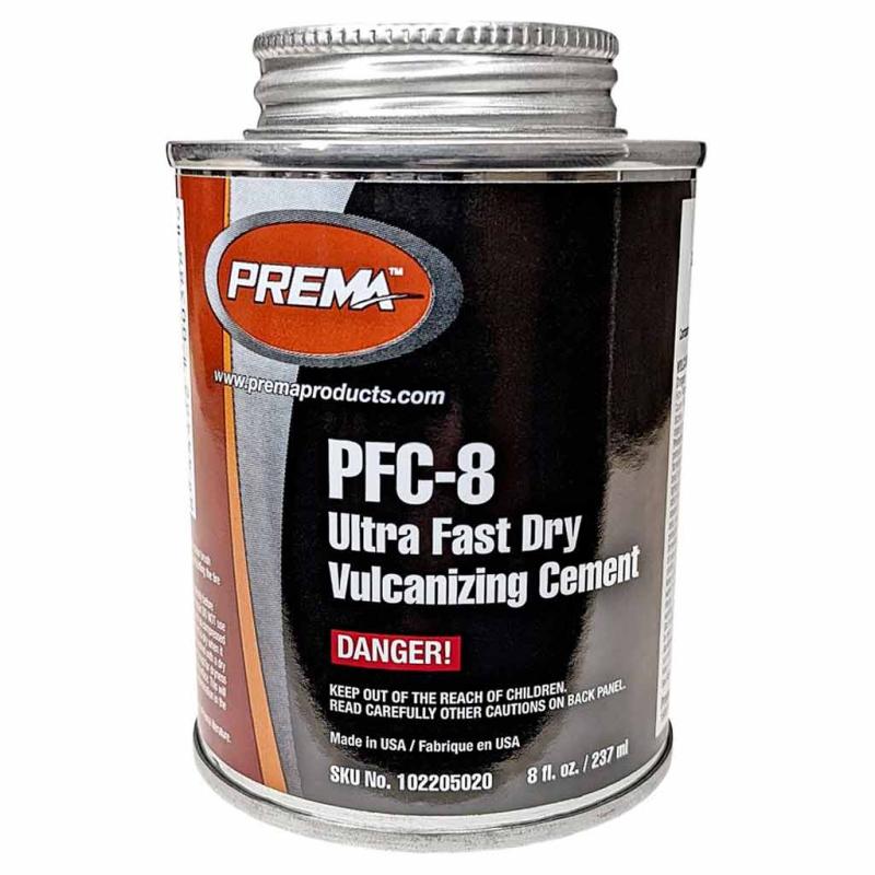 Prema PFC-8 Ultra Fast Dry Vulcanizing Cement in 8 fl. oz. Can