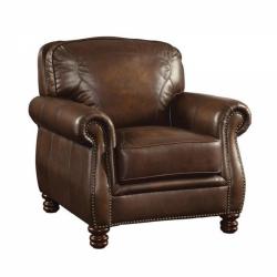 Coaster Casual Fabric Recliners With Brown Finish 600264