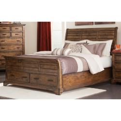 Coaster Elk Grove King Sleigh Bed with Drawers