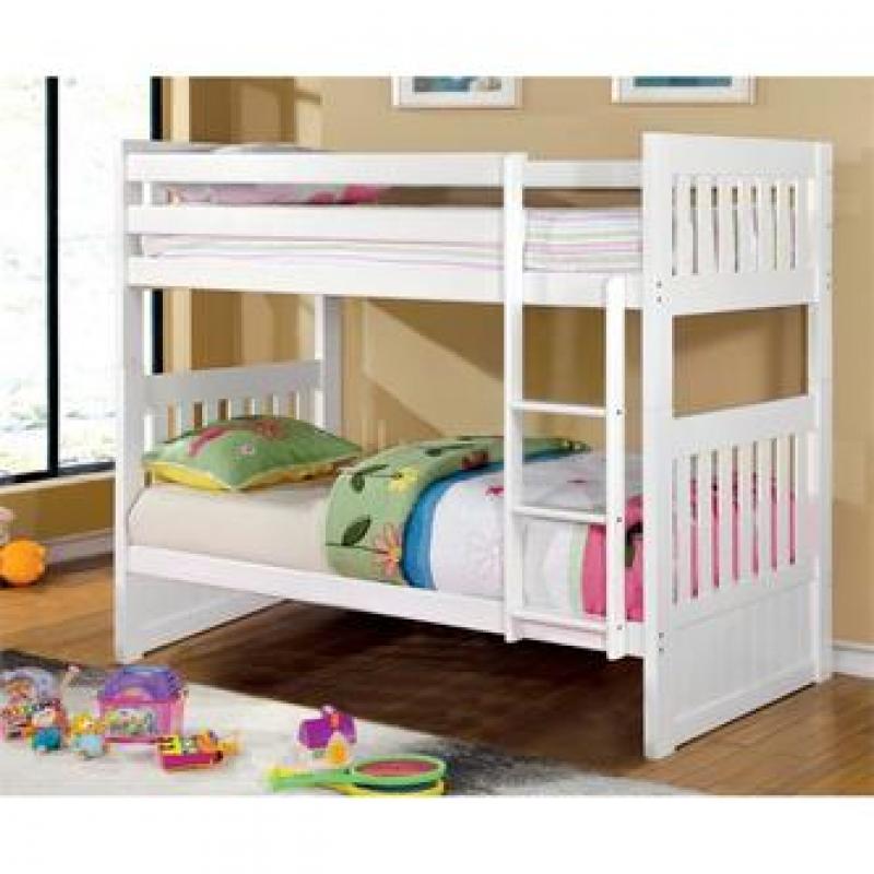 Furniture of America Emmet Twin over Twin Bunk Bed