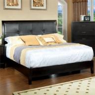 Furniture of America Muscett Platform King Bed in Espresso