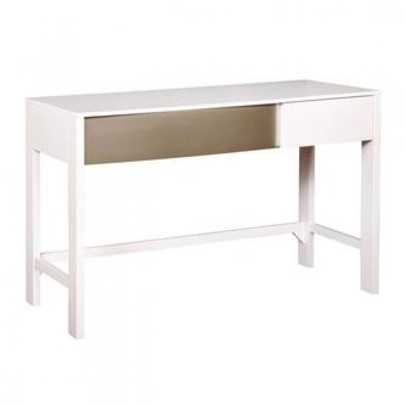 Coaster Havering Writing Desk in Blanco and Sterling