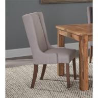 Coaster Upholstered Dining Side Chair in Beige