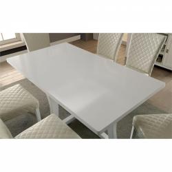 Furniture of America Fairway Dining Table in White