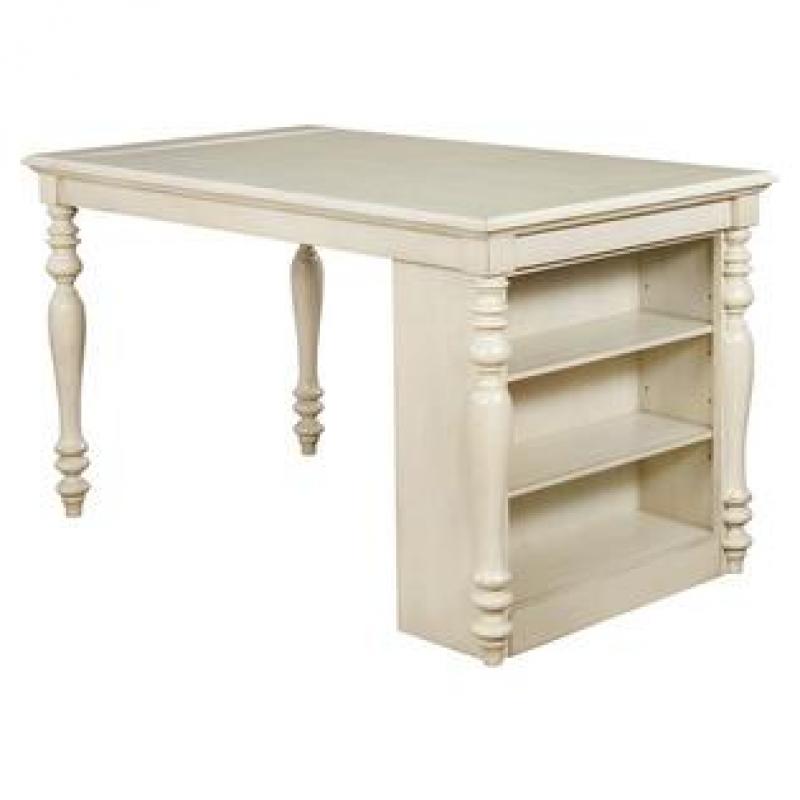 Furniture of America Steph Dining Table in Antique White