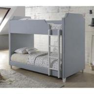 Coaster Gilroy White Grey Two-Tone Twin Over Twin Bunk Bed