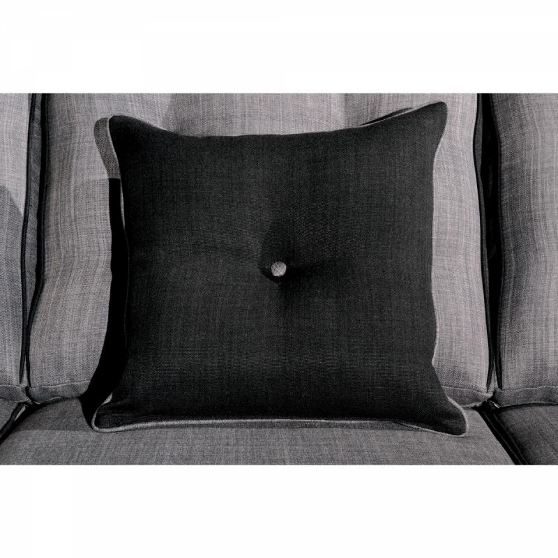 Furniture of America Gray Tianna 2 Piece Modern Sofa Set