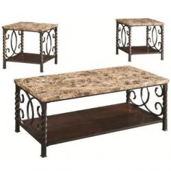 Coaster 3-Pc Occasional Table Set