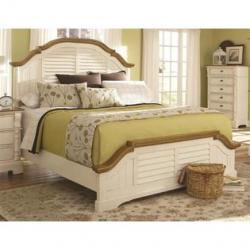 Coaster Panel Bed with Shutter Detail (California King)