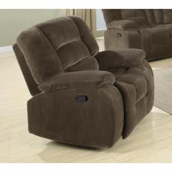 Coaster Charlie Casual Brown Sage Motion Recliner