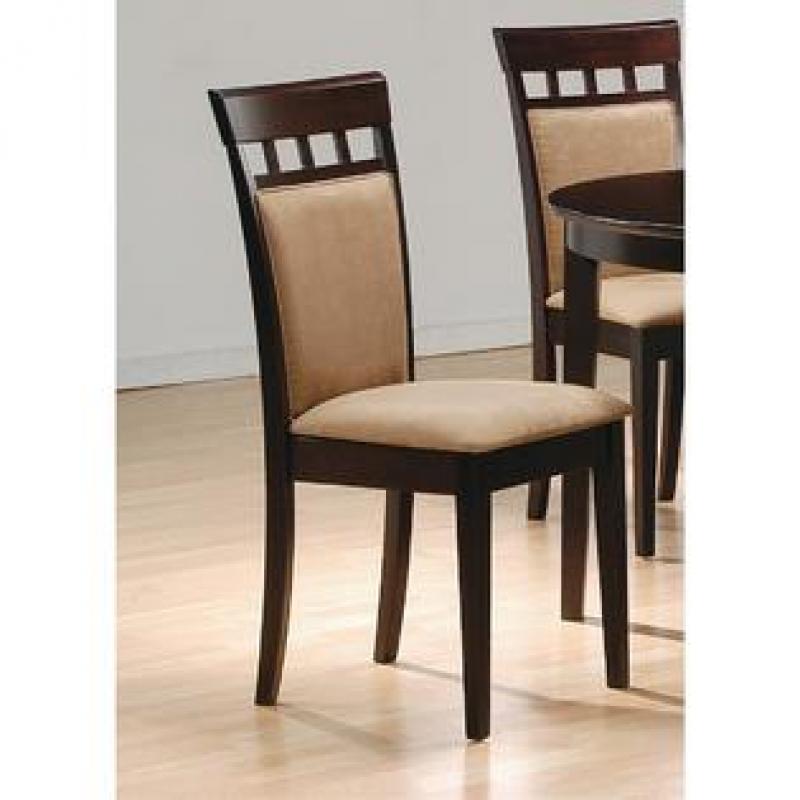 Coaster Company Cushion Back Dining Chairs, Cappuccino (Set of 2)