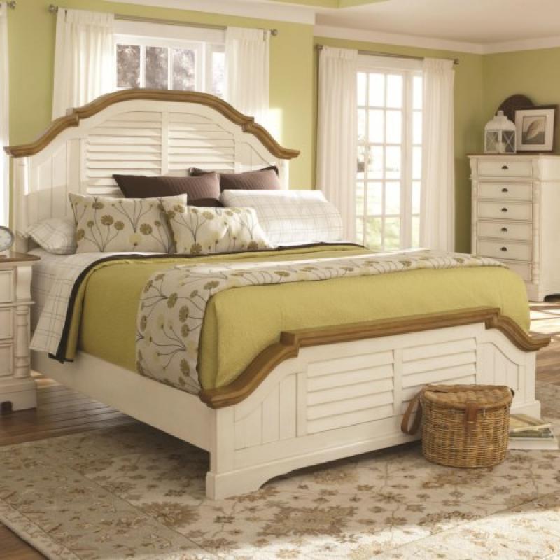 Coaster Panel Bed with Shutter Detail (California King)