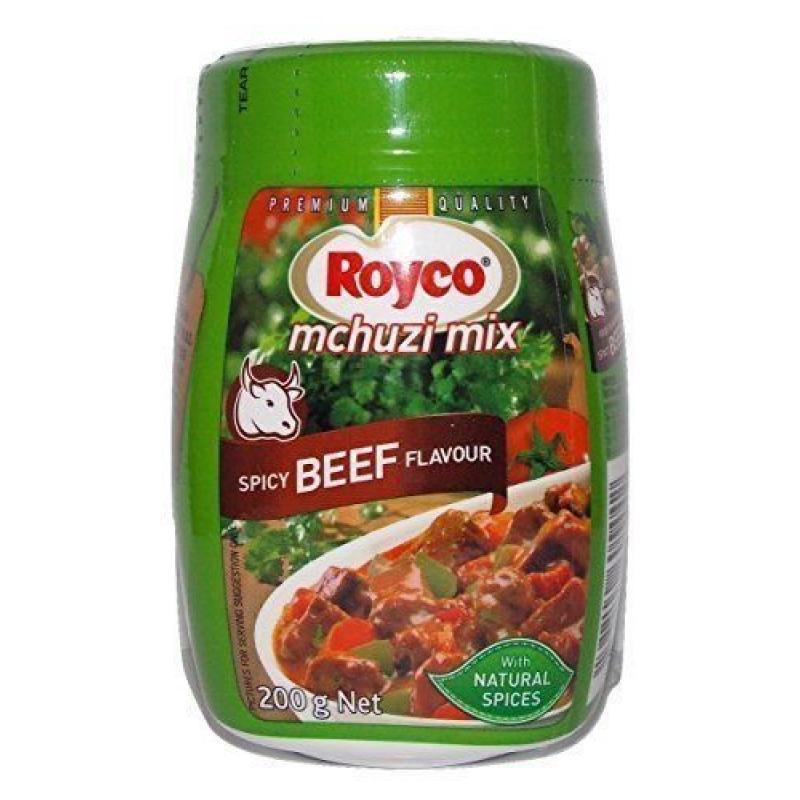 Original Royco Mchuzi Mix Beef flavor Spice Masala 200 gm From Kenya (in usa )