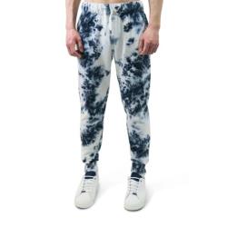 Men's Slim Fit Casual Cotton Fleece Joggers Sweatpants With Pockets Urban NASA   (Large Size)