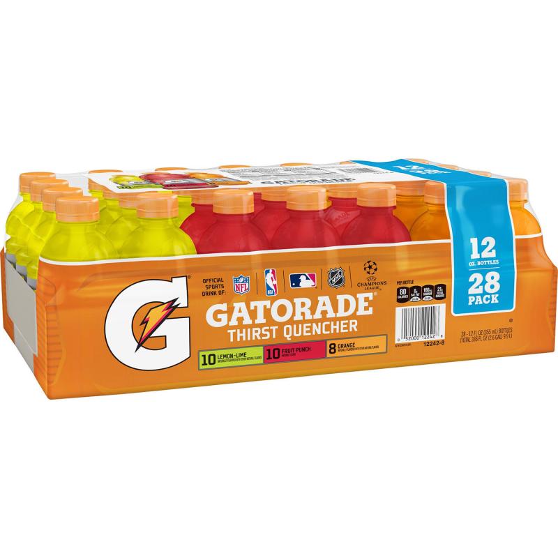 Gatorade Sports Drinks Core Variety Pack (12oz / 28pk)