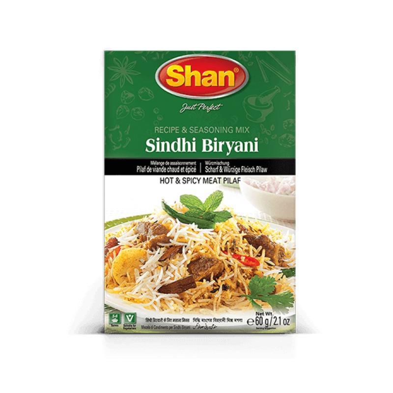 Shan Sindhi Biryani Masala Spice Mix 60 Grams (2.1 Oz)
