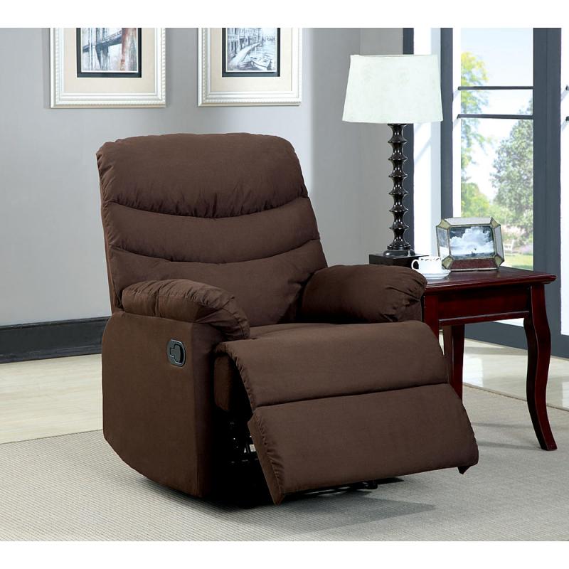 Furniture of America Chambly Padded Fabric Recliner