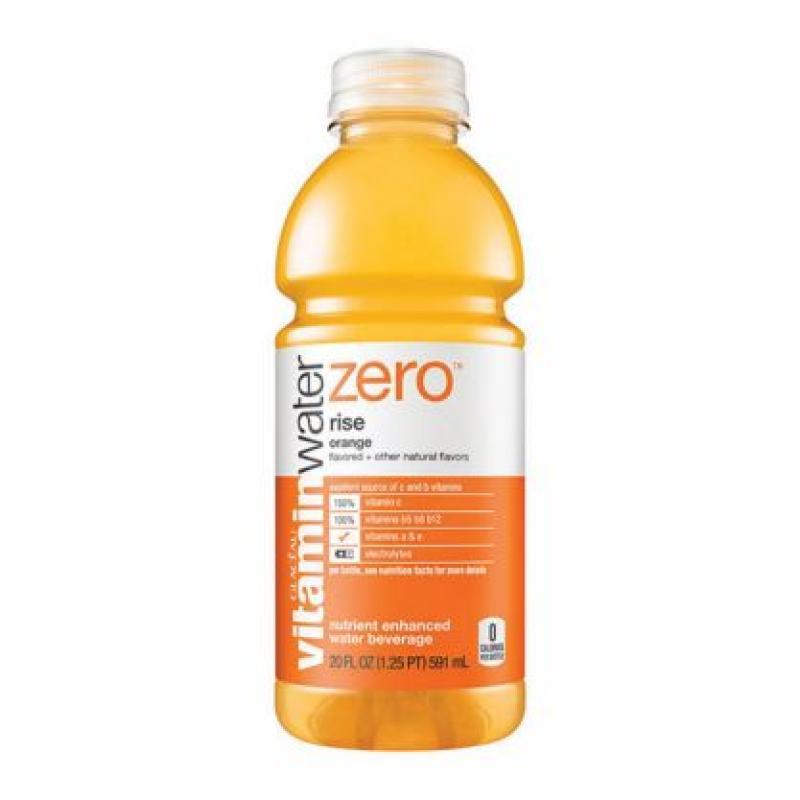 Glaceau Vitaminwater Zero Variety Pack Nutrient Enhanced Water Rise (orange)  (20 fl. oz., 1 pk.)